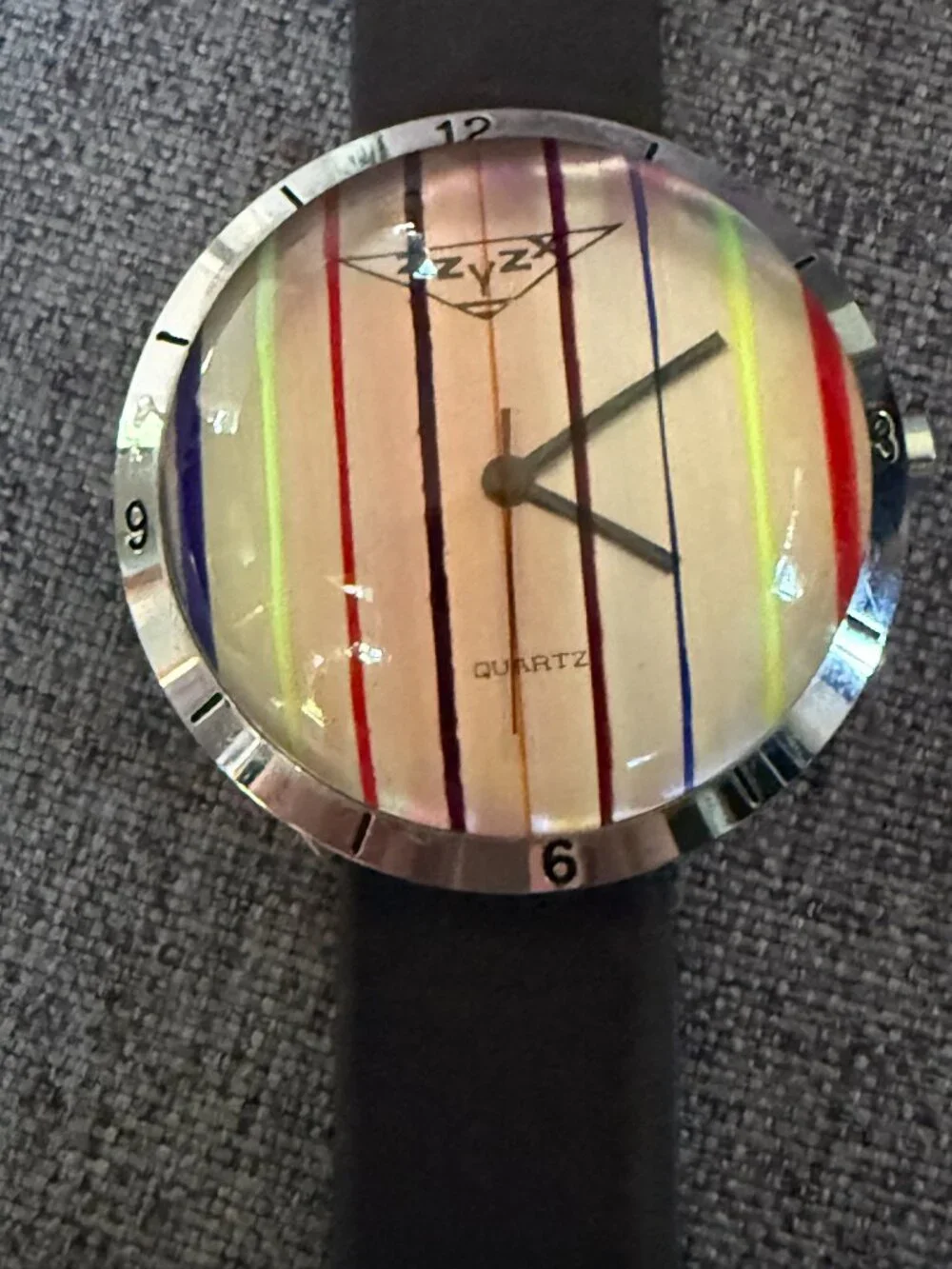 Vintage ZZYZX Domed Kaleidoscope Watch